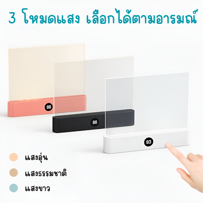 ไฟอ่านหนังสือ LED อ่านก่อนนอนสบายตา โดยไม่รบกวนคนข้างๆ