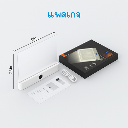 ไฟอ่านหนังสือ LED อ่านก่อนนอนสบายตา โดยไม่รบกวนคนข้างๆ